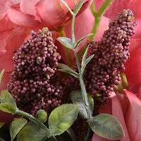 Pink Rose & Mini Flower Bundle