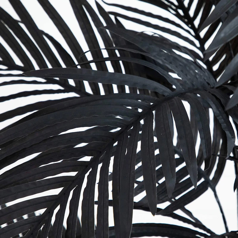 6ft. Artificial Halloween Black Golden Cane Tree