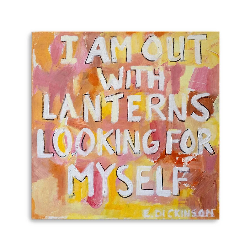 Out With Lanterns Canvas Giclee