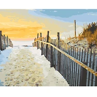 Beach Pathway Paint-by-Number Kit by Artist's Loft®