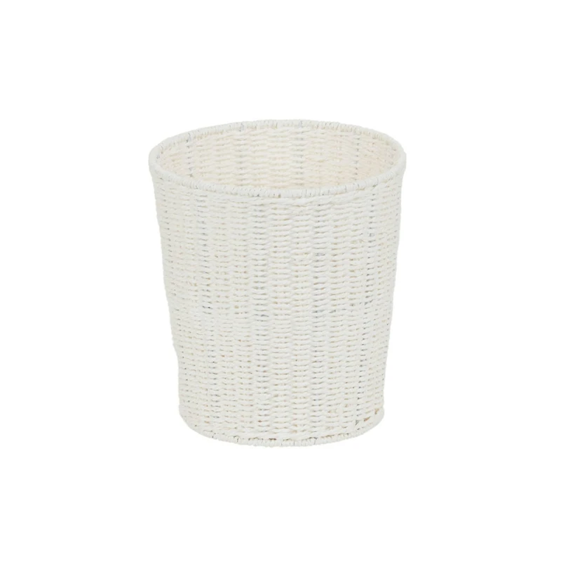 Household Essentials 11" Woven Paper Rope Waste Basket
