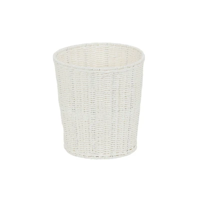 Household Essentials 11" Woven Paper Rope Waste Basket