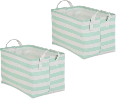 DII® Striped Laundry Bins