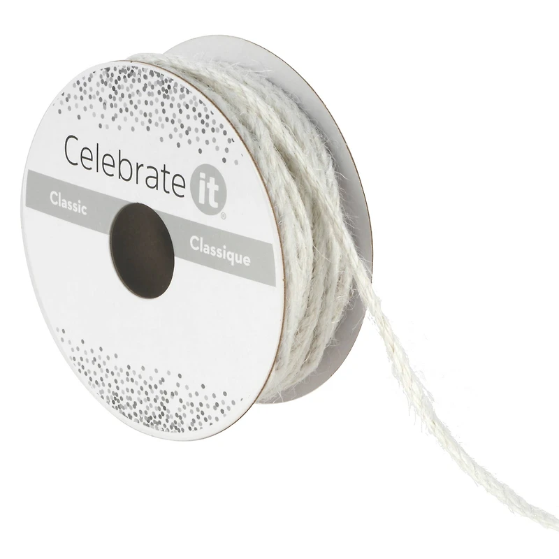 12 Pack: 0.11" x 10yd. Jute Trim Ribbon by Celebrate It®