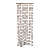 Hello Honey® 58" Natural Handmade Cotton Fabric Wall Hanging