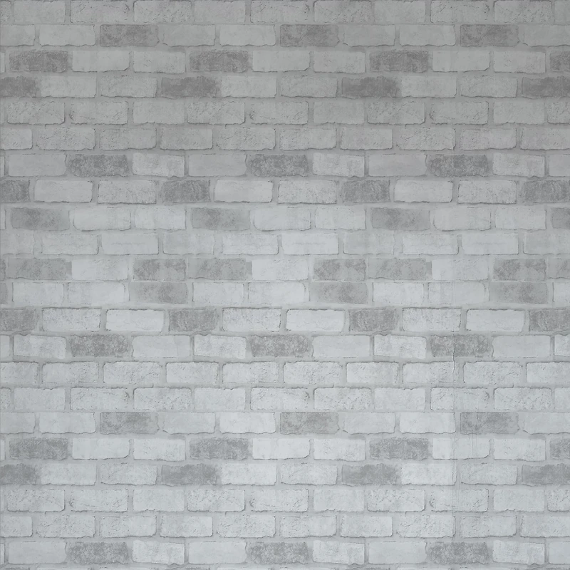 Simplify Gray Brick Adhesive Wallpaper
