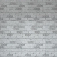 Simplify Gray Brick Adhesive Wallpaper