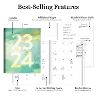 TF Publishing 2023 - 2024 Monet Like Year Large Monthly Planner