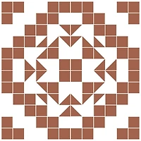 FloorPops Matias Terra Cotta Peel & Stick Floor Tiles