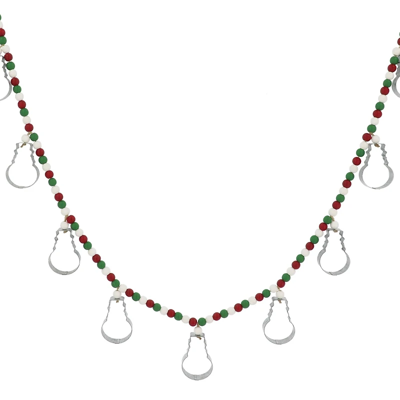 6ft. Beads & Snowman Garland by Ashland®