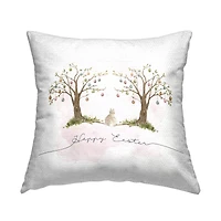 Stupell Industries Easter Egg Trees Outdoor Printed Pillow