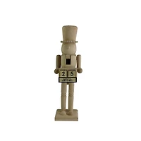 14" Soldier with Countdown DIY Pinewood Nutcracker by Make Market®