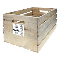 Home Décor by Leisure Arts® Rustic Wood Crate