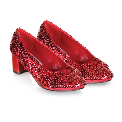 Dorothy Red Sequin Child Shoes
