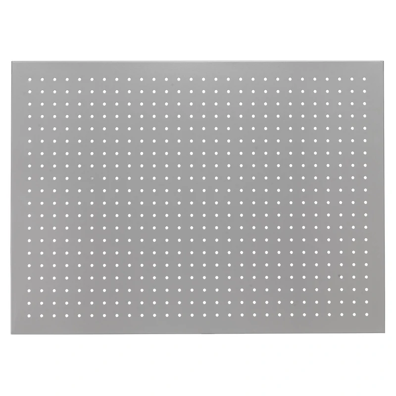 22" x 30" Gray Metal Pegboard by Simply Tidy®
