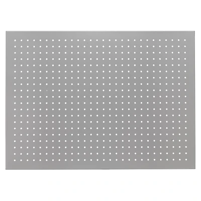 22" x 30" Gray Metal Pegboard by Simply Tidy®