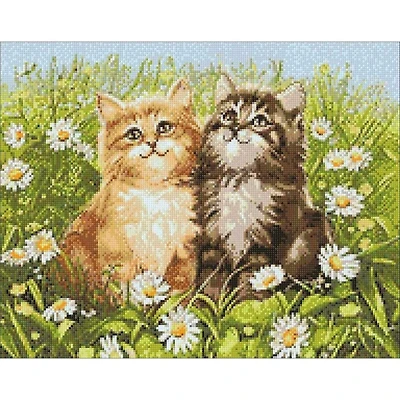 Crafting Spark Summer Kittens Diamond Painting Kit
