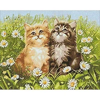 Crafting Spark Summer Kittens  Diamond Painting Kit