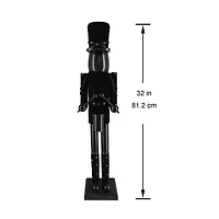 32" Black Nutcracker with Drum by Ashland®