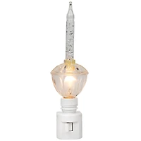 6.5" Clear Retro Style Christmas Bubble Night Light