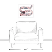 Abstract Strokes 20" x 16" Canvas Wall Art