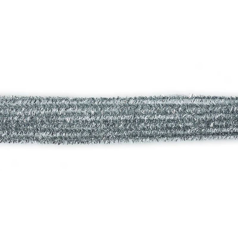 12 Packs: 100 ct. (1,200 total) 6mm Glitter Chenille Pipe Cleaners by Creatology™