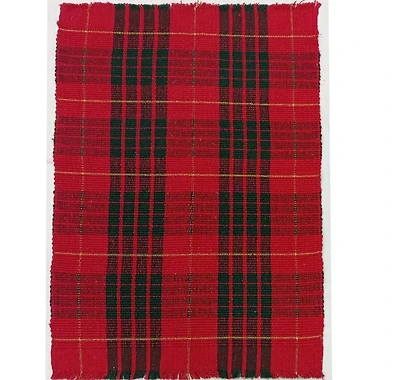 Red & Green Plaid Doormat by Ashland®