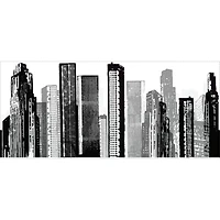 RoomMates Cityscape Peel & Stick Giant Wall Decal