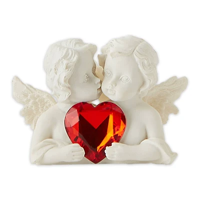 Two in Love Cherub Figurine 2.75" x 1.5" x 2