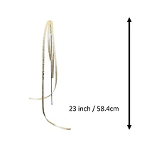 23" Hanging Gold Glitter Ribbon Stem by Ashland®