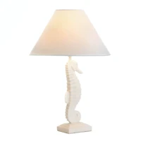 20.5'' White Seahorse Table Lamp