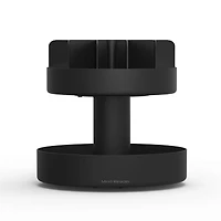 Mind Reader 2-Tier Lazy Susan Granola Bar and Snack Organizer