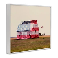 Stupell Industries Americana Farmhouse Barn Framed Giclee Art