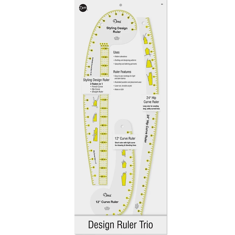 Dritz® Design Ruler Trio Set