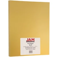JAM Paper 2-Sided Foil 8.5" x 11" 24lb. Paper