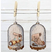 Crystal Art Plastic Canvas Counted Cross Stitch Kit In Search Of Treasures