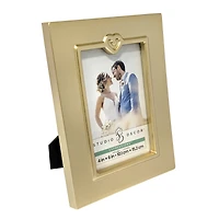 Expressions™ Gold Frame with Heart Icon by Studio Décor
