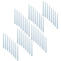 48 Pack: 10" Light Blue Taper Candle by Ashland®