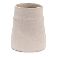 6.75" Recycled Paper Chalk Vase