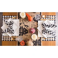DII® 74" Haunted House Burlap Table Runner