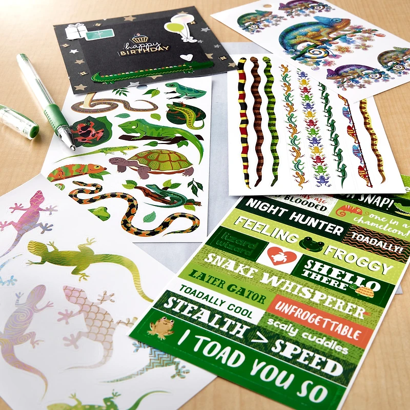 Reptiles Sticker Book by Recollections™