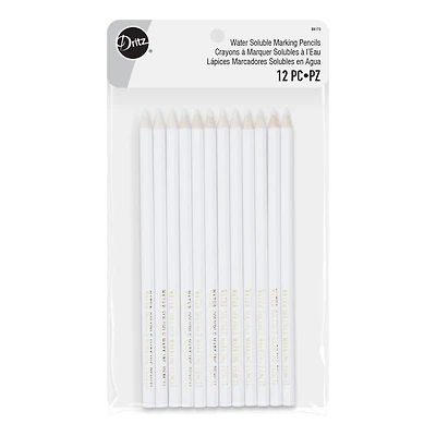 Dritz® White Water Soluble Marking Pencils, 12ct.
