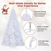 8ft. Unlit White Pine Artificial Christmas Tree