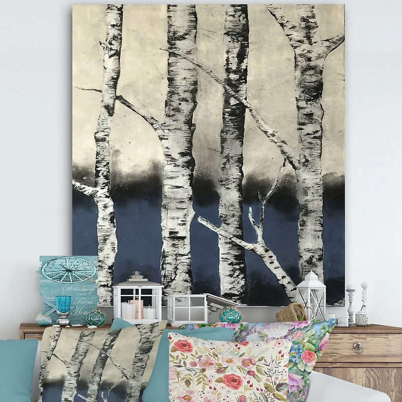 Designart - Winter Birch