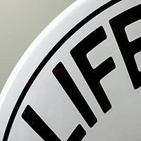 Lifeguard on Duty Dome Metal Sign