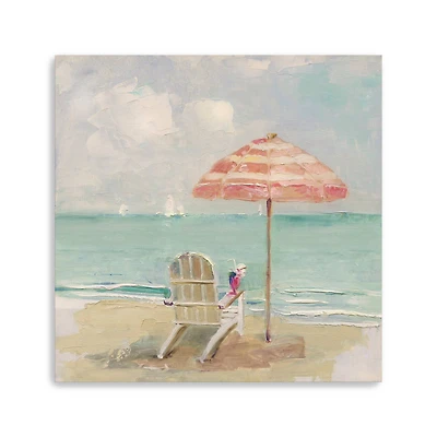 Beach Life I Canvas Giclee