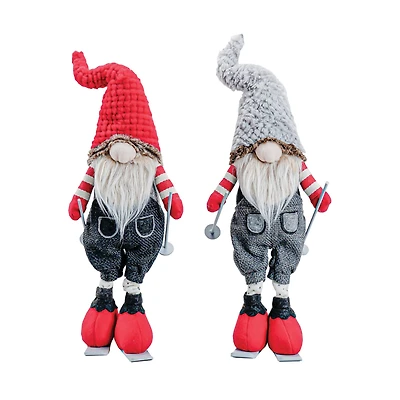 Santa's Workshop 24" Denim Gnomes Set