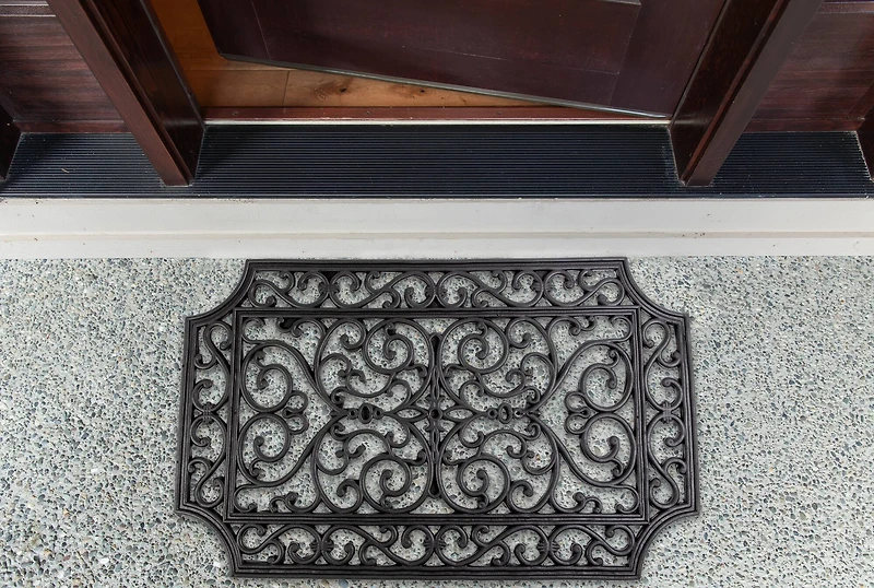 DII® French Quarter Rubber Doormat