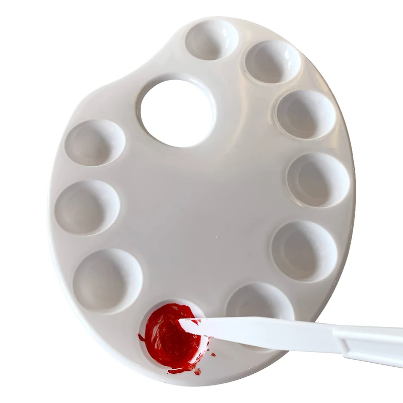 12 Pack: Paint Palette with Painting Knives by Craft Smart®