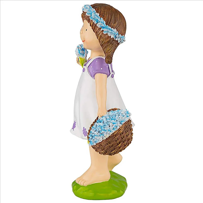 Design Toscano 15" Juliette Springtime Child Garden Statue